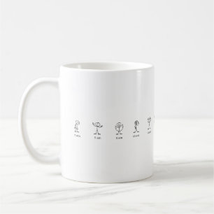 Stick man mug   Tasses amusantes
