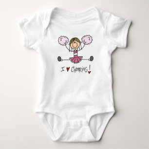 Stick rose Pom-pom girl T-shirts et cadeaux