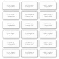 18 Nom individuel de l'invité et entreprise