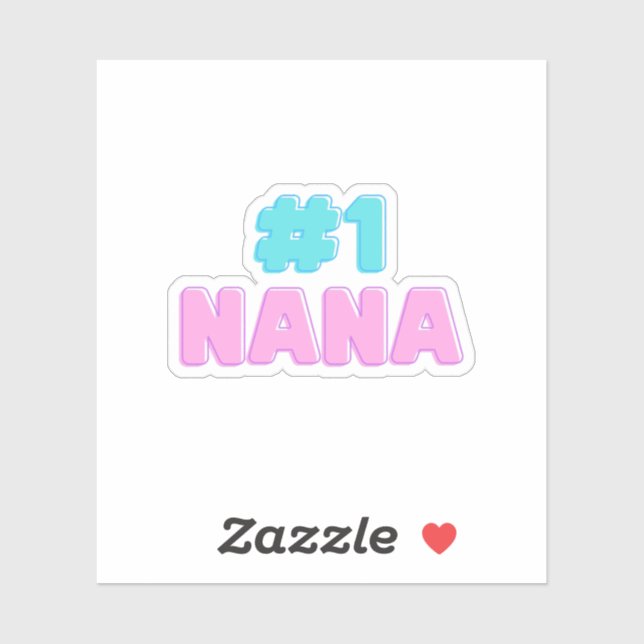 Sticker #1 Mamie (Feuille)