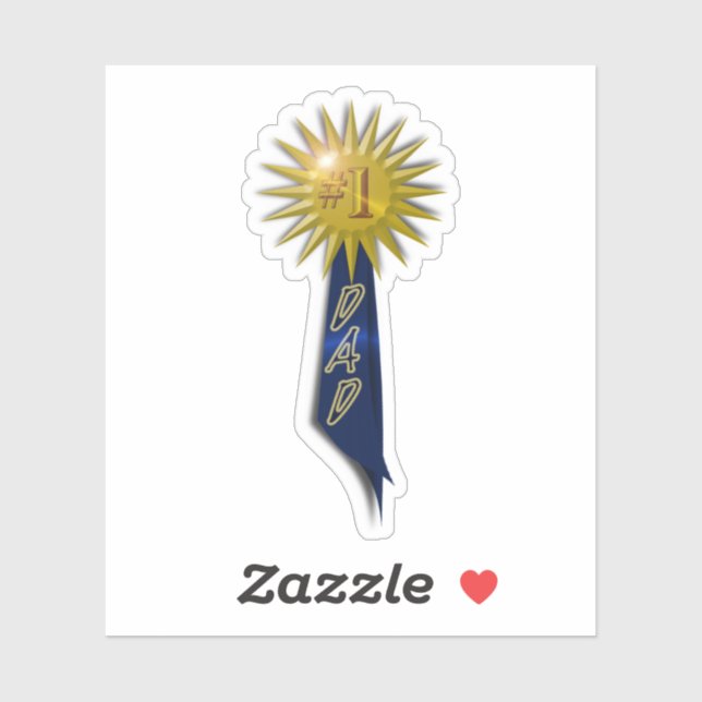 Sticker #1 Ruban du père (Feuille)