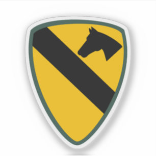 Sticker 1re division de cavalerie Patch