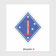 1re division maritime Patch (États-Unis)