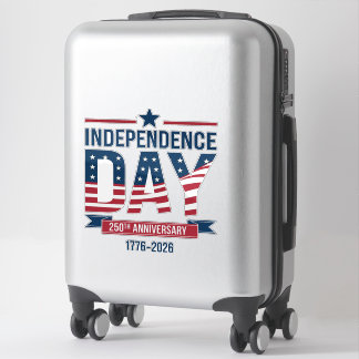 Sticker 250e anniversaire de l'indépendance des États-Unis