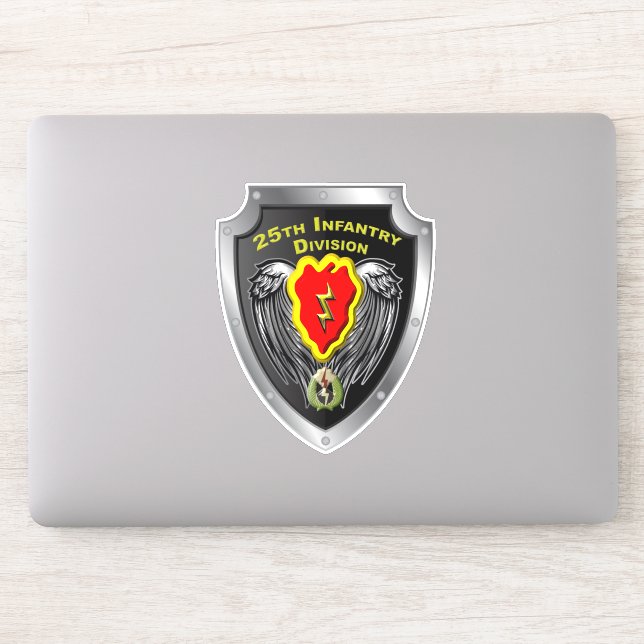 Sticker 25e division d'infanterie "Foudre tropicale" (Ordinateur)