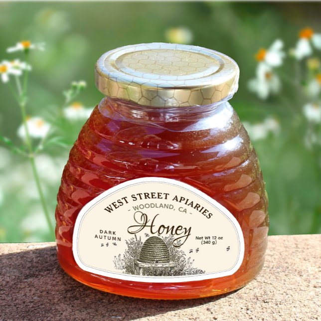 Sticker 28 Skep Personnalisé En Forme De Miel 12 oz Skep V (Créateur téléchargé)