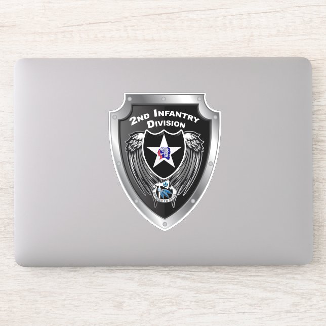 Sticker 2e division d'infanterie "Indianhead Division" (Ordinateur)