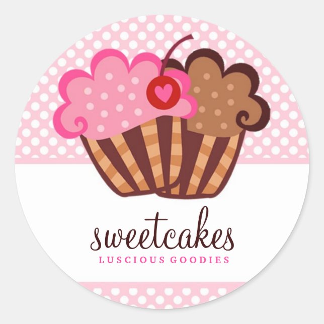 Sticker 311 Sweet Cakes Cupcake (Devant)