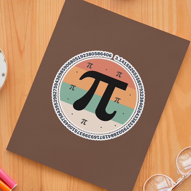 Sticker 3.14 Conception de la Journée nationale Pi - Idée  (Créateur téléchargé)