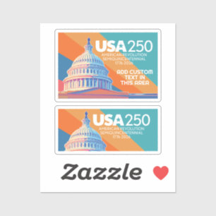 Sticker 3 Collage de photos - États-Unis 250 Dôme Capital