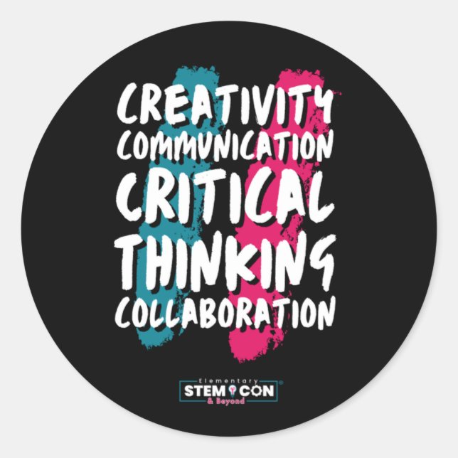 Sticker 4 C de STEM Round (Devant)