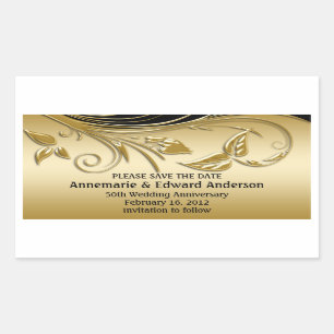 Sticker - 50e anniversaire de Mariage Enregistrer