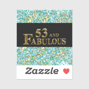 Sticker 53e anniversaire 