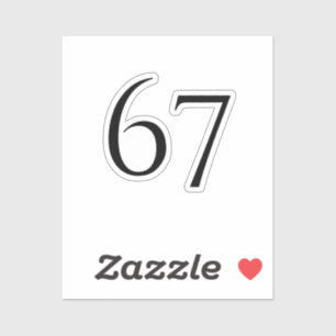 STICKER 67