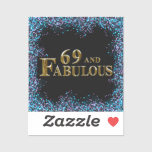 Sticker 69e anniversaire