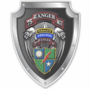 Sticker 75e Régiment de Rangers 3e Bataille "Les Rangers m