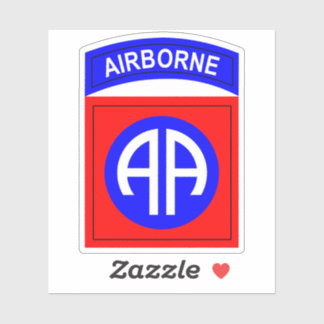 Sticker 82e patch américain Airborne All