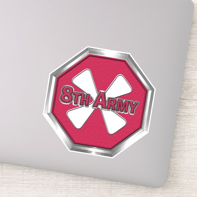 STICKER 8E ARMÉE (Détail)