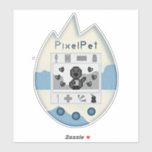 90s Throwback - Pixel Pet Pingouin Digital Pet (Bu
