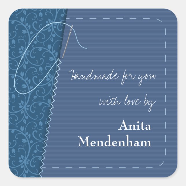 Sticker à aiguilles à coudre à la main (Devant)