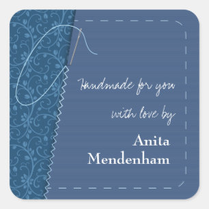 Sticker à aiguilles à coudre à la main