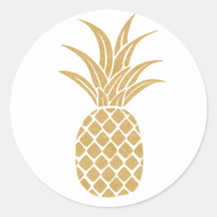 Sticker à ananas Regal Gold