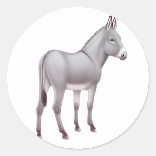 Sticker à âne sicilien (Devant)