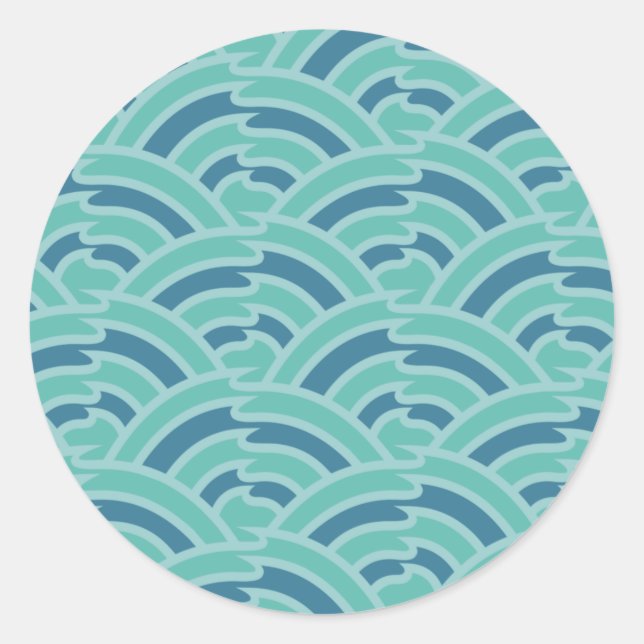 Sticker à arches d'eau (Devant)