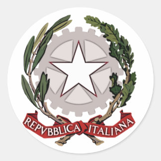 Sticker à armoiries d'Italie