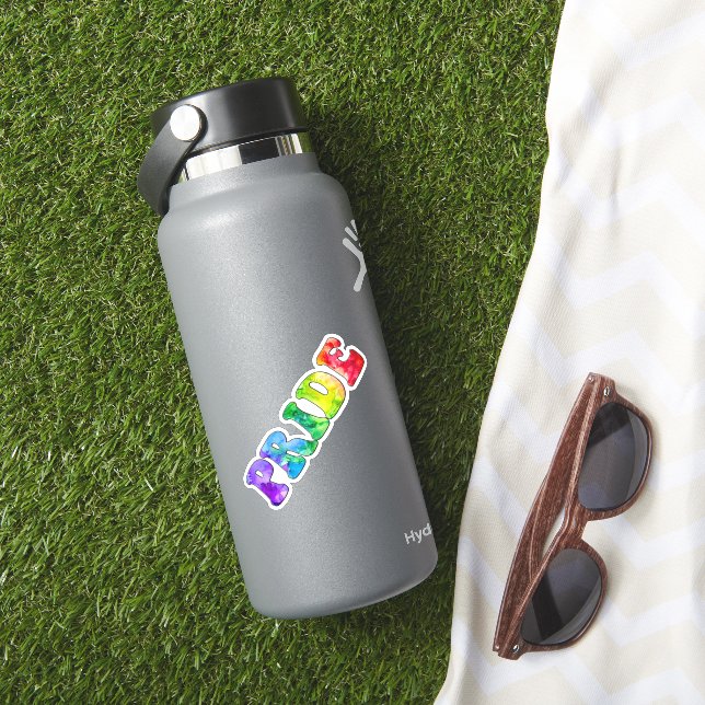 Sticker à baguette Artistic Rainbow (HydroFlask Insitu)