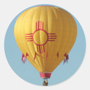 Sticker à ballon à air chaud pour Symbole solaire