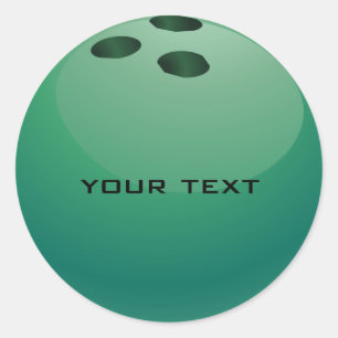 Sticker à bille de Bowling