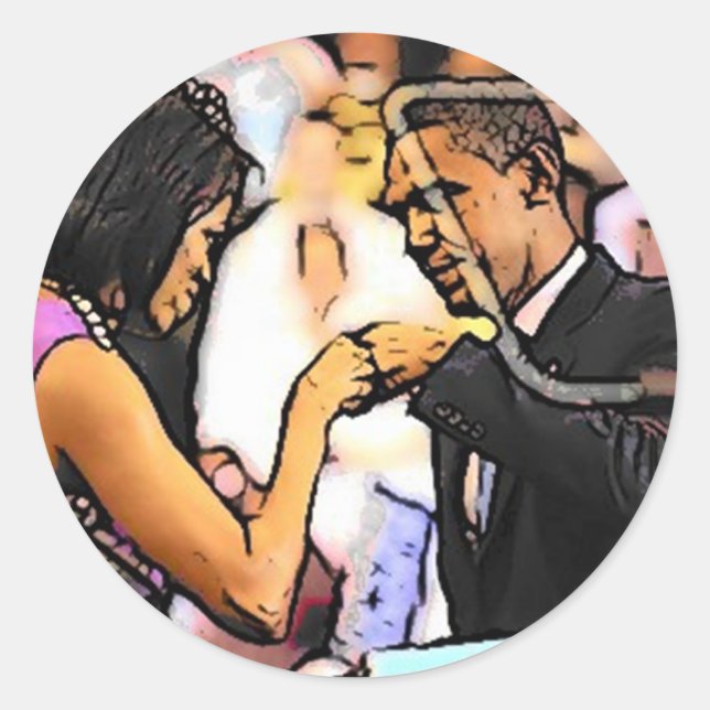 Sticker à bosse de poing (Devant)