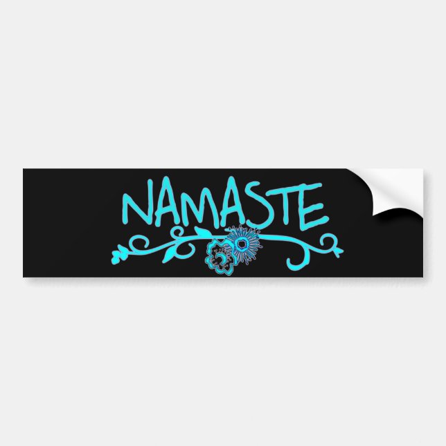Sticker à bosse de Yoga Namaste (Devant)