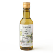 Sticker a bouteille de vin