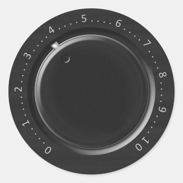 Sticker à bouton de volume (Devant)