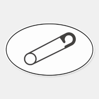 Sticker à broche de sécurité fermée | Support | Al