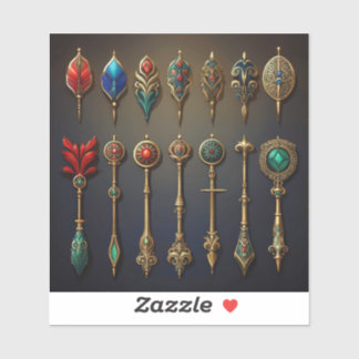 Sticker A Collection of Ancient Darts