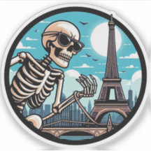 A cool skeleton in Paris