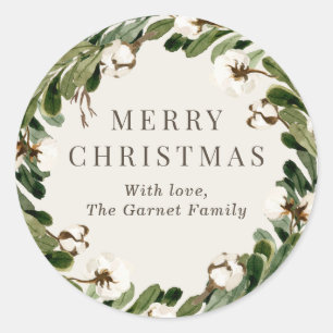 Sticker à couronne de coton