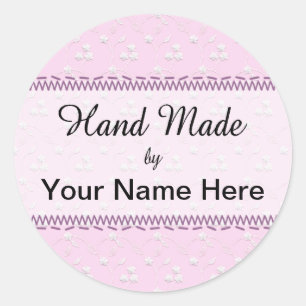 Sticker à couture artisanale