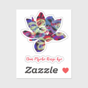 Sticker à découper de la fleur de papillon spiritu