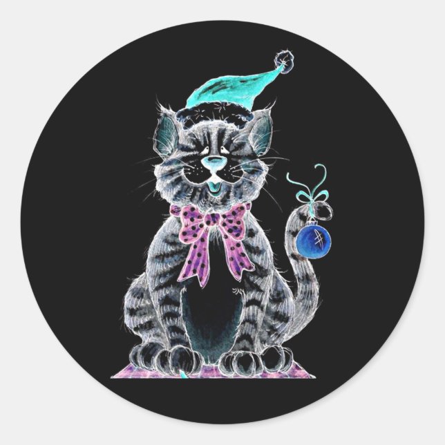 STICKER À DIRE **MERCI NOËL** AVEC CUISINE (Devant)