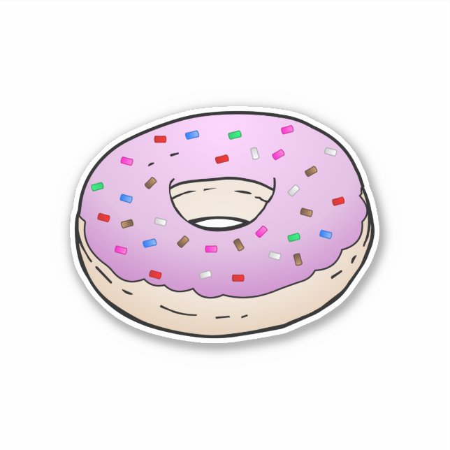Sticker à donut (Devant)