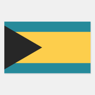 Sticker à drapeau des Bahamas