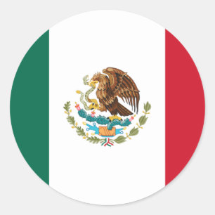 Sticker à drapeau mexicain