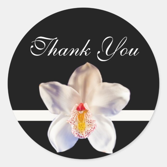 Sticker à enveloppe de Merci (Devant)