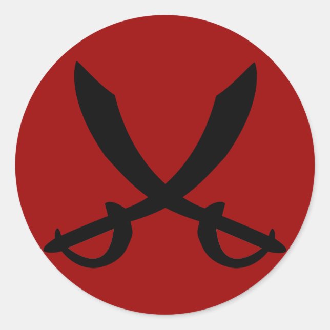 Sticker à épée pirate (Devant)