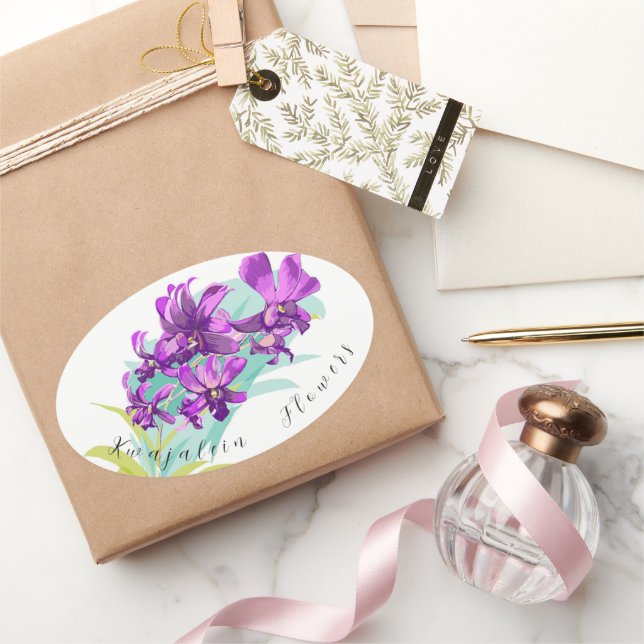 Sticker à fleurs Kwaj (Cadeaux)