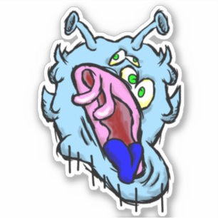 Sticker à froid Zippy Trippy Alien Dazs